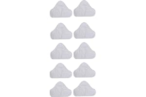 Pizgear 10-pack utbytes ångmopp mikrofiberduksdyna, for H2O Mop X5 Triangular Drag Ångtvättstillbehör