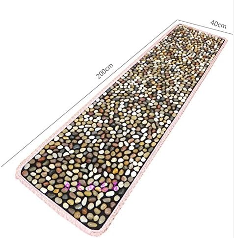 2M Natural Pebbles Stone Foot Massage Pad Foot Massage Health Care Equipment Foot Gravel Blanket