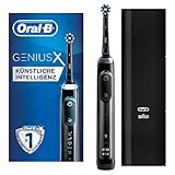 oral b genius 8000 Genius X mit künstlicher Intelligenz hat von dem Zahnputzverhalten tausender Menschen gelernt und erkennt Ihre Putztechnik für beste Ergebnisse jeden Tag