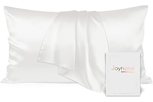 Joyhabit Seidenkissenbezug 40x80, Beige, 16MM Silk Pillowcase aus 100% Bio Maulbeerseide, Super für den Schutz der Haarqualität und der Haut