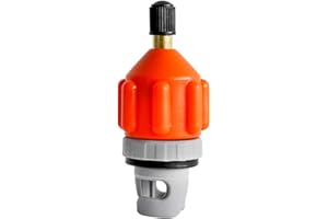 Heytur Adattatore per pompa per barca gonfiabile standard Schrader, pompa ad aria convenzionale, adattatore piastra per raggi