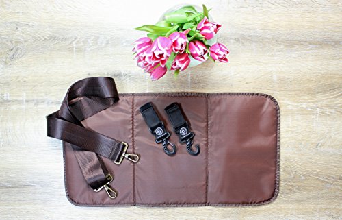 JUBELIST kids Wickeltasche BEN ★ Unisex Messenger Umhängetasche inkl. Kinderwagenhaken und Wickelunterlage für das Baby - 6