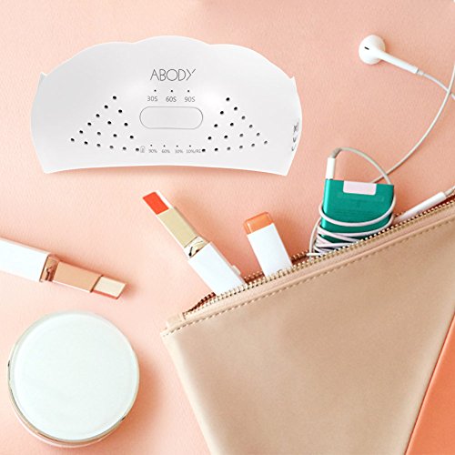 Abody 12W LED UV Lampe Drahtlos Nageltrockner Nail Dryer Fingernagel & Zehennagel Nagelhärtung Maschine Nail Art Malerei Salon Tool EU Plug - 8