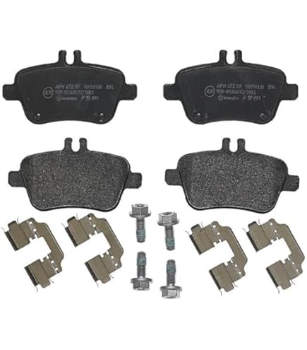 Disques Frein Arrière Brembo 08.B348.41 - Jeu De 2 Avec Revêtement Anti-Corrosion