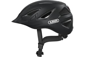 ‎ABUS ABUS Stadthelm Urban-I 3.0 - Fahrradhelm mit Rücklicht, Schirm und Magnetverschluss - für Damen und Herren