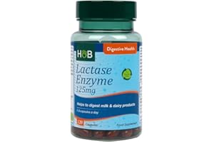 SNOWY AND GEORGE Holland and Barrett Lactase Enzyme 125mg 120 Capsules