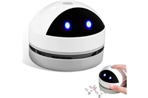 RHITCHY Mini aspirateur de table portable : rechargeable par USB, mini aspirateur de table, mini aspirateur de bureau pour le nettoyage des miettes, aspirateur de table électrique pour bureau et ménage