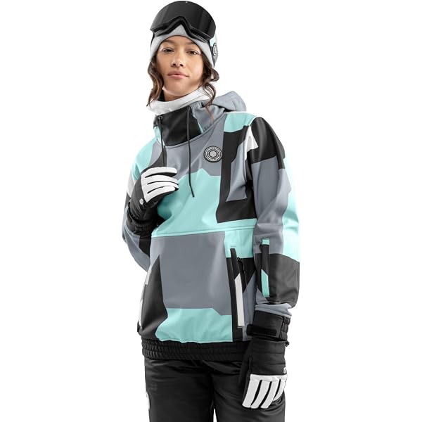 Giacca Da Snowboard Donna Siroko W3-W Celsius - Calda, Impermeabile E Antivento
