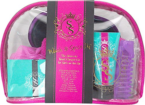 S&S Pamper Spa Set Eye Mask Bath Bomb Fizzer Scrub + Nail Files, Tothbrush & Hairbrush - Unique Useful Gift Set
