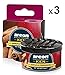 Produktbild Areon Ken Lufterfrischer Dose Auto Duft Apfel Zimt Autoduft Apple Cinnamon Duftdose Wohnung Erfrischer 3D Set Pack x 3