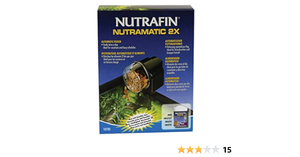 nutrafin automatic fish feeder