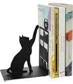 Zwarte Bird boekenstandaard DE (4, zwart) 4 stuks boekensteun