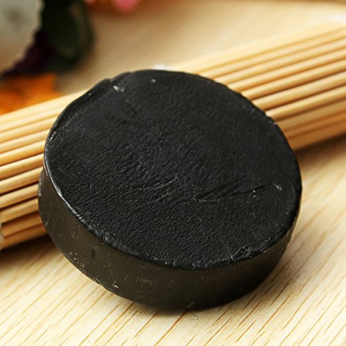 LuckyFine sanftes reinigen blackhead sauber von handgefertigten bambus holzkohle seife öl kontrolle - 7