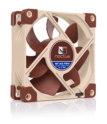 Noctua NF-A8 PWM Carcasa del ordenador Enfriador - Ventilador de PC  Carcasa del ordenador  Enfriador  8 cm  450 RPM  2200 RPM  13 8 dB 