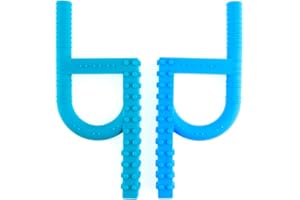 TUXEPOC Sensory Chew Toys for Autistic Children, Fluxy Oral Motor Chewy Tool, Teether, Silicone Chewelry