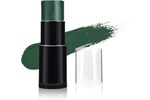 LOOUXC Camouflage Face Paint Sticks, Trucchi Halloween, Pittura per Il Viso Mimetica, Body Painting Stick Trucchi Truccabimbi per Carnevale, Halloween, Make Up Cosplay, festa -verde scuro