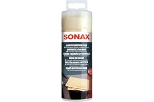 SONAX Paño Cuidado Automóvil Plus 43x32cm Material Duradero Resistente Químicos Aceites Grasas Limpieza sin Rayas