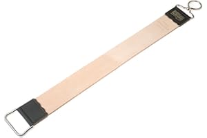 OTTO HERDER MANICURE OTTO męski pasek do ściągania noży – Solinger pasek do ostrzenia noży, pasek skórzany o długości 41 cm – profesjonalny pasek ze skóry bydlęcej do zdejmowania i ostrzenia brzytwy