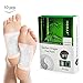 Produktbild Detox Fußpflaster, MICROBUY Bambus Detox Vitalpflaster Foot Pad Pflaster Entgiften mit Turmalin, 10 Foot Pads mit Bambuspflaster