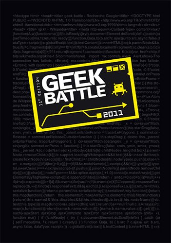couverture de : Geek battle