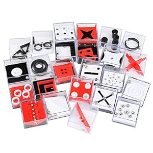 YOTINO 24 Juegos de Habilidad Mini Juegos Rompecabezas Set