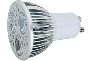 XUPHINX UV Ultraviolet Purple Light Bulb, 3W GU10 Purple Light LED Bulb Lamp 85-265V/12V