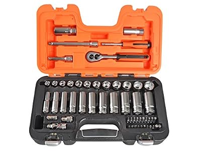 BAHCO Coffret de 53pcs douilles 1/4" et 3/8" S330L