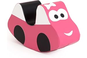 IGLU SOFT PLAY IGLU Ride on Rocking Toy Car Soft Play Shape - Pink