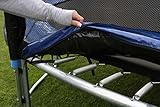 Trampolin 366 cm XXL inkl. Netz Leiter Abdeckplane Kinder Ri - 5