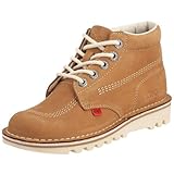 botas kickers hombre Cierre: Cordones Kickers Kick Hi, Botas para Mujer, Marrón (Tan/Natural), 39 EU