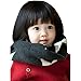 iikids®Unisex Girls/Boys Collar Scarf Loops Babies Soft Neckerchief Kids Winter Neck Warmers Stars Width 20cm