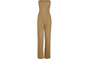 Fashion Star Women Ladies Sexy Bandeau Boob Tube Strapless Wide Leg Palazzo Playsuit Jumpsuit