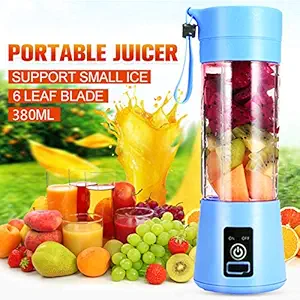 AFFECTION USB Juicer Mixer Portable Blender Rechargeable (Blue)