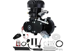 Youwise Moteur 100CC 2 Temps Moteur Kit de Conversion de Velo pour Velo Motorise - Noir