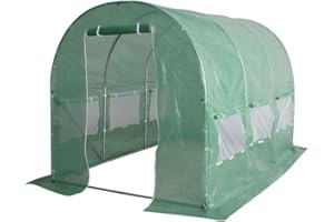 TREND LINE TrendLine Replacement Tarpaulin Greenhouse 300 x 200 x 200 cm 6 Window Fabric Film