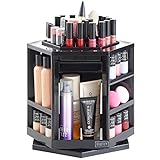 Beautify 360ø Rotating Makeup Cosmetic Storage Organiser - Black