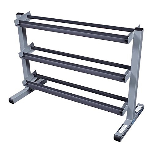Body-Solid GDR363 Kurzhantelständer mit 3 Ablagen - 4