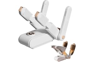 YANGUN Shoe Dryer, Boot Dryer, GloveDryer & Boot Warmer with Heat Blower, Folding Portable Adjustable Rack, Auto OFF Timer, Quick Drying for Shoes, Gloves, Socks, Ski Boots, Hats