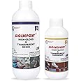 GLOSSEPOXY HIGH GLOSS EPOXY RESIN & HARDENER, 1.6 kg Kit (1.6 KG PACK) (500)