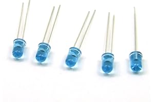 JUST-HONEST Pezzi 5 x LED 5mm IR Trasparente 880nm Tondo/ Round #A637