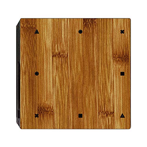 Preisvergleich Produktbild NIUQY Verlustprävention Mode Personalisiert Mini Aufkleber Geeignet für Sony Playstation PS4 SLIM Konsole Mode Personalisiert Mini Tragbare Controller Decal Cover Skin Set kompatibel Gerät aufrüsten