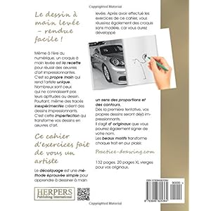 Pratique Dessin - XL Livre d'exercices 13: Voiture de Sport