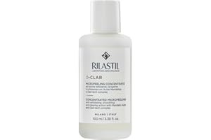 Rilastil D-Clar - Micropeeling Concentrado Facial, Exfoliante, Suavizante y Aclarante + Discos de Algodón - 100 ml, 100 mililitro, 1