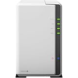 Synology Disk Station DS220j - NAS server - 2 bays - SATA 6Gb/s - RAID 0, 1, JBOD - RAM 512 MB - Gigabit Ethernet - iSCSI