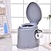 Produktbild 5L groß tragbar Camp WC-Druckspüler Reisen Camping Wandern Picknick Festival Outdoor Indoor Töpfchen Kommode Loo