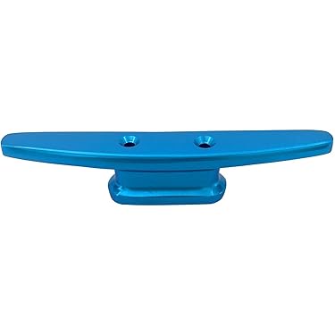 Predolo Bootsklampe Aus Aluminium - Feste Dock-Klampe Für Yachten & Boote In Blau