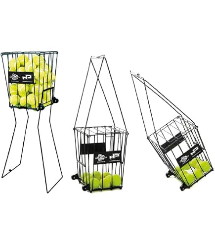 WRZ323700, Cestino Raccogli Acciaio, Fino a 75 Palline Unisex - Adulto