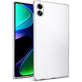Coverzone Xiaomi Mi Pad 7 İle Uyumlu Kılıf Kamera Lens Korumalı Şeffaf Silikon Tablet Kılıfı Sova