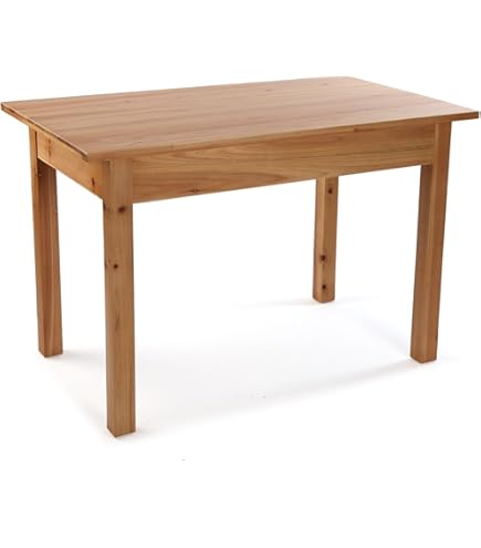 k koma Eettafel, keukentafel, tafel, massief, grenen, hout, wit, honing, landelijke stijl, nieuw Alder (70 x 80 k koma Eettafel, keukentafel, tafel, massief, grenen, hout, wit, honing, landelijke stijl, nieuw Alder (70 x 80