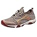 Produktbild REALIKE Herren Trekking Wanderhalbschuhe Sneaker Laufschuhe Freizeitschuhe Hohl Atmungsaktiv Gym Turnschuhe Leichtgewicht Trainer Outdoor Shoes Straßenlaufschuhe Running Fitness Schuhe